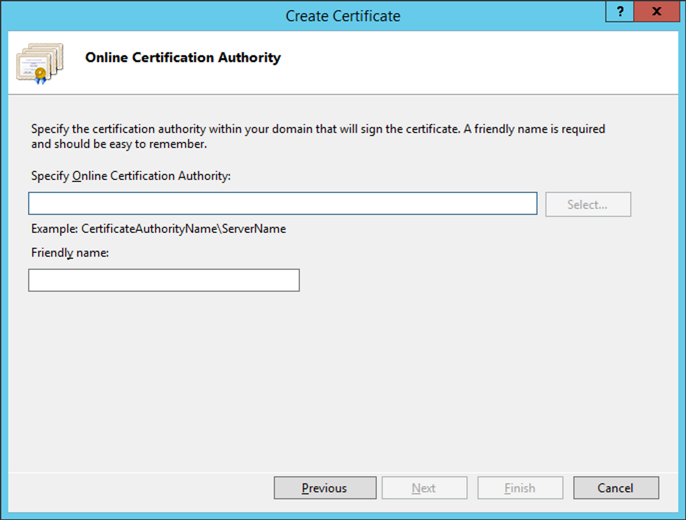 Online Certification Authority