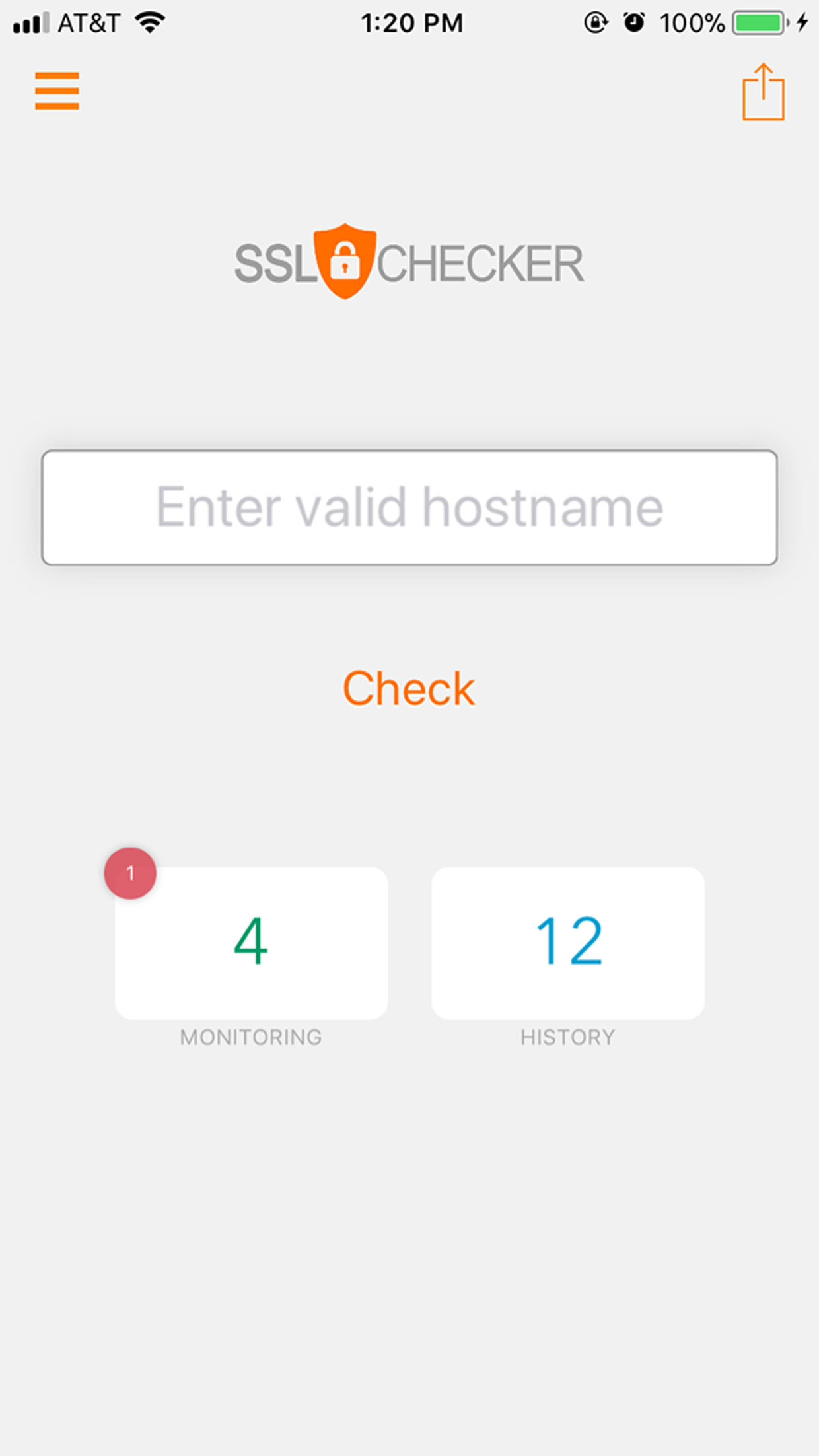 SSL Checker на iOS
